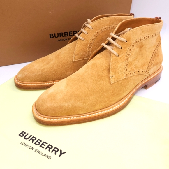 Mens Burberry Suede Boot *Brand New* - Picture 1 of 4